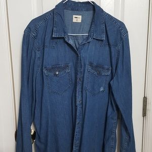 Gap Denim Western Shirt